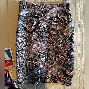 LuLaRoe Pencil Skirt - Quilted Texture